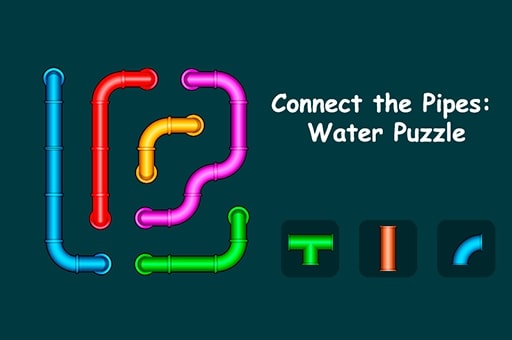 Connect the Pipes: Water Puzzle