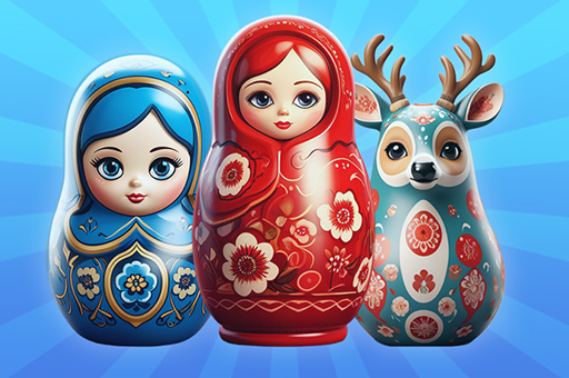Sort by Matryoshka Shelves!