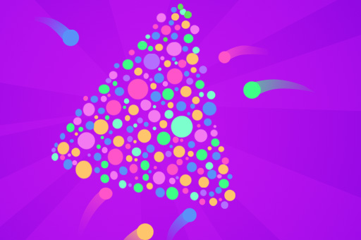 Galaxy Particles Calm